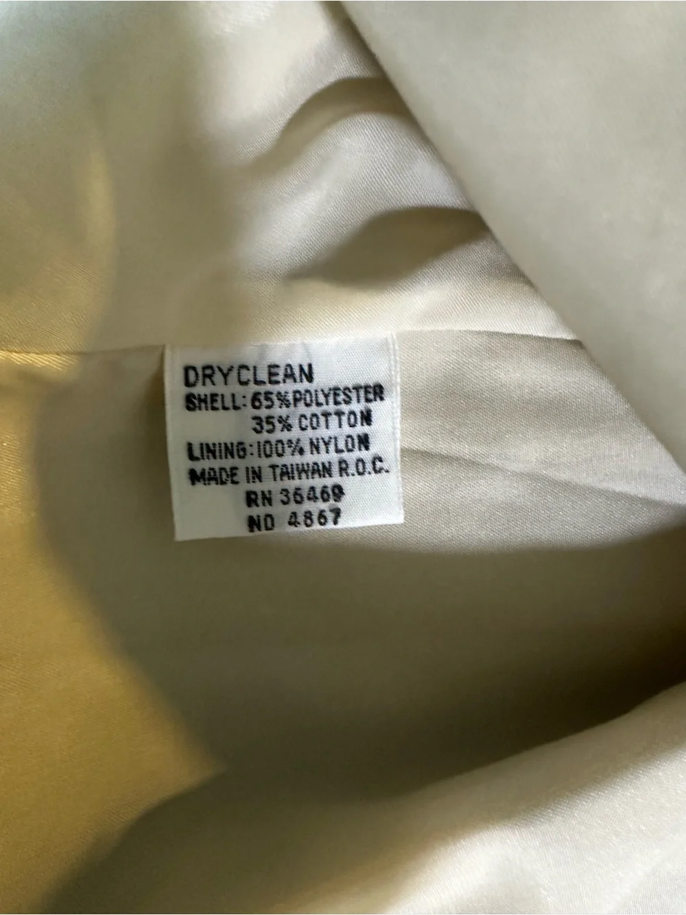 Vintage Windy Weather Beige Trench Coat Belted Size 8 Classic Rain Coat - Picture 9 of 12